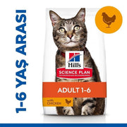 Hills Adult Tavuklu Yetişkin Kedi Maması 3 Kg