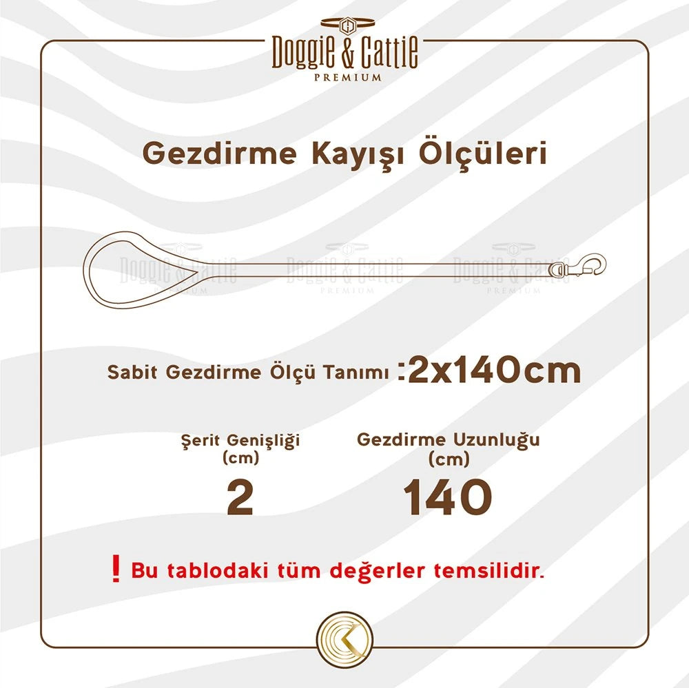 Doggie Dokumadan El Yapımı Örgülü Köpek Gezdirme Kayışı M-2x140cm - Orange