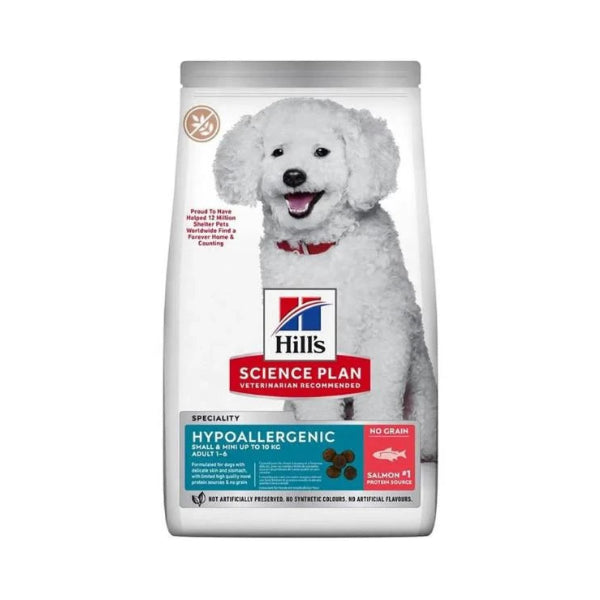 Hill's Sp Hipoalerjenik Tahılsız Somonlu Küçük Ve Mini Irk Yetişkin Köpek Maması 6kg