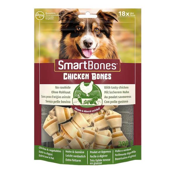 Smart Bones Tavuklu Mini Köpek Ödülü 18'li