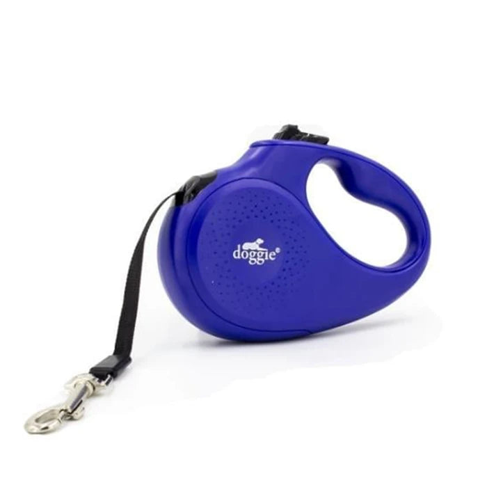 Doggie otomatik Uzatma Tasması Master Seri Royalmavi L-50kg/5mt