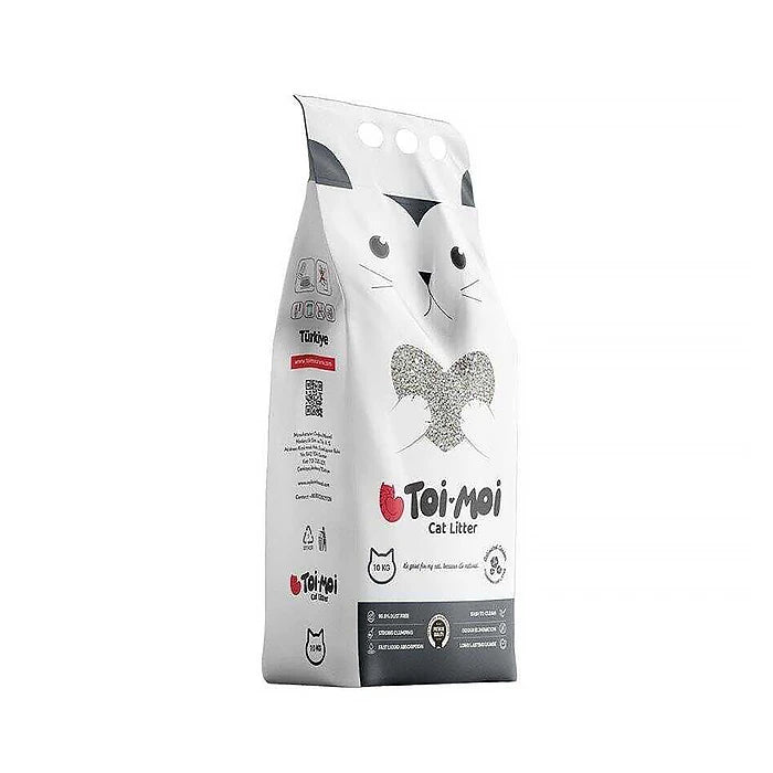 Toi Moi Natura Grey Aktif Karbon 10 Kg Kedi Kumu