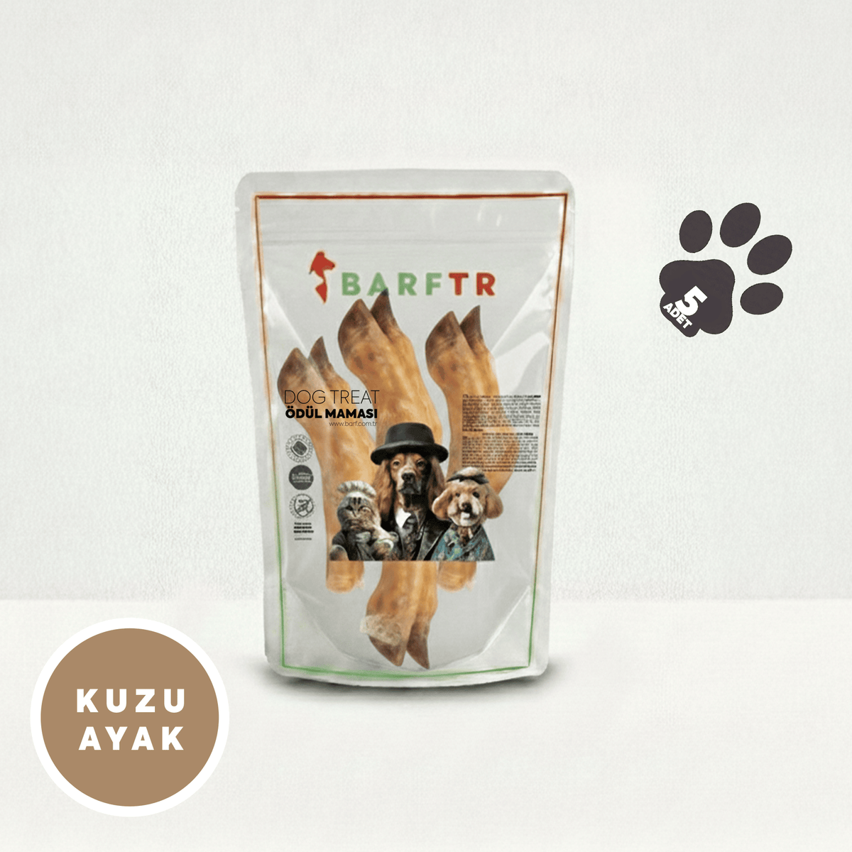 Kuzu Ayak Çınemelık Ödül Maması 5 Ad Köpekler İçın