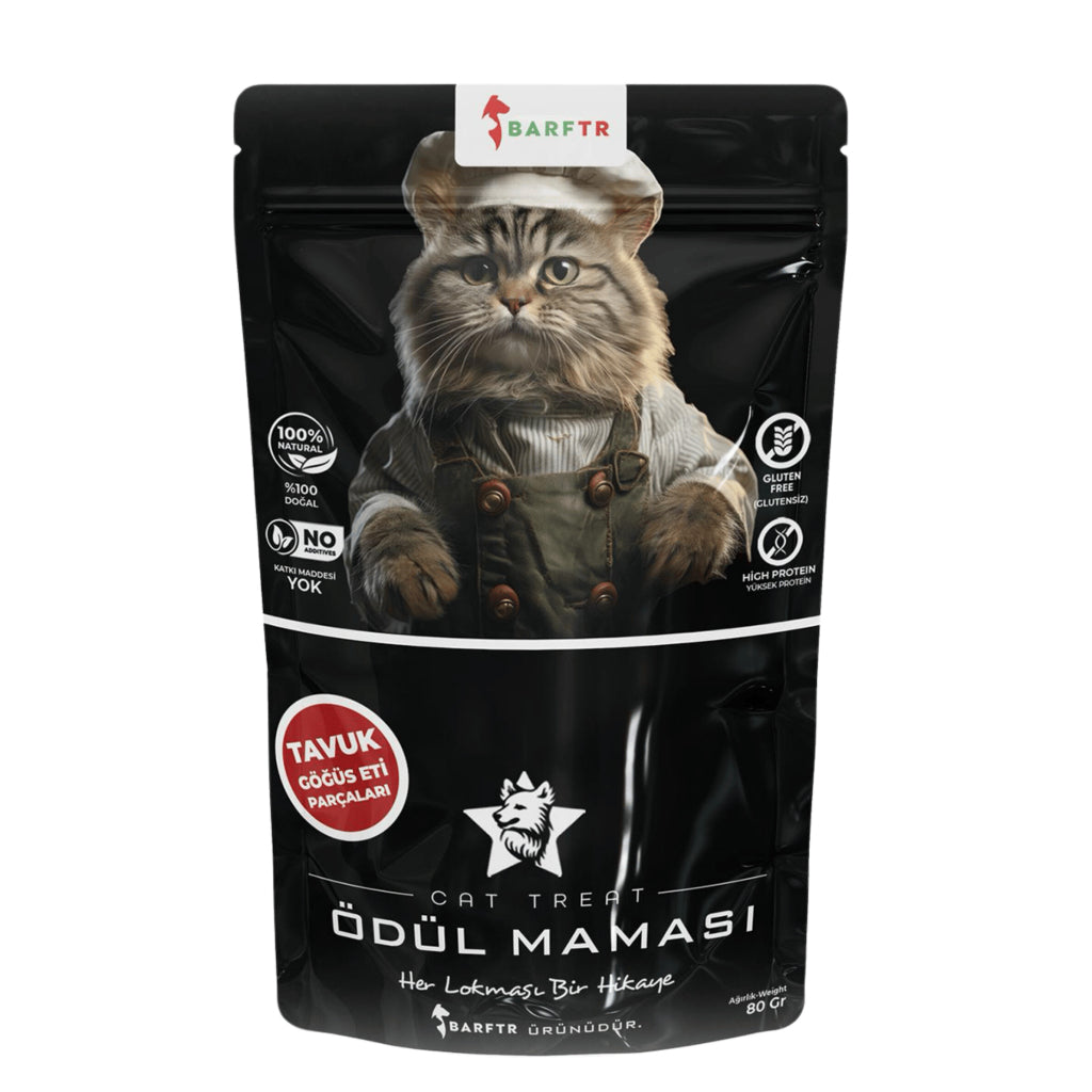 Tavuk Göğüs Eti Parçaları Cat 80g