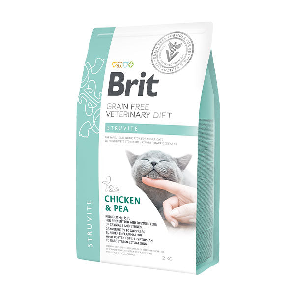 Brit Veterinary Diet Struvıte İdrar Yolu Sağlığı Destekleyici Tahılsız Kedi Maması 2 Kg