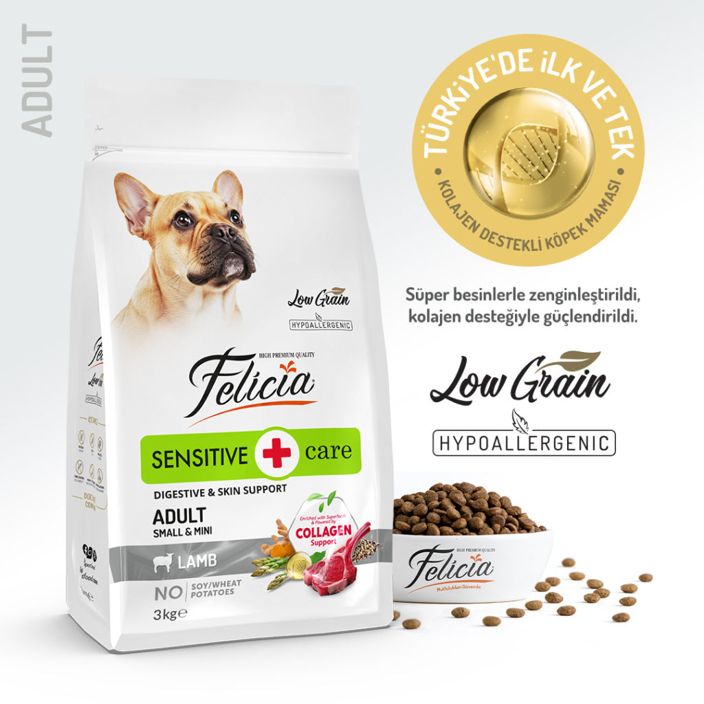 Felicia Kuzulu Pirinçli Yetişkin Köpek Maması 3 Kg