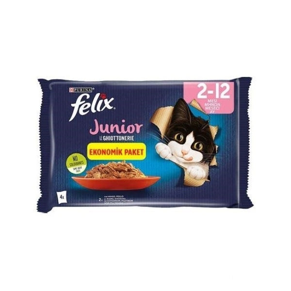 Felix Yavru Kedi Avantajlı Paket 12(4x85g)