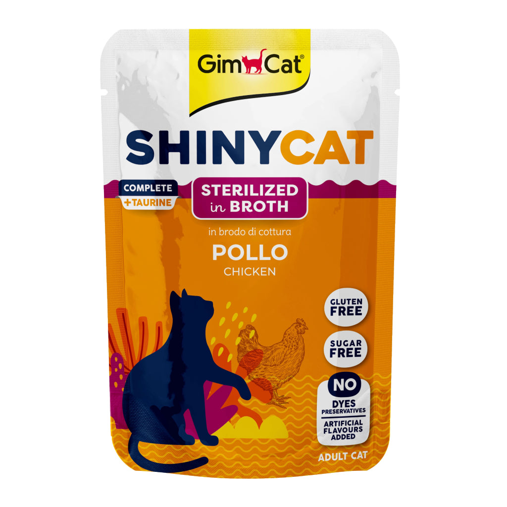 Gimcat Shinycat Tavuklu Kısır Pouch 70 Gr