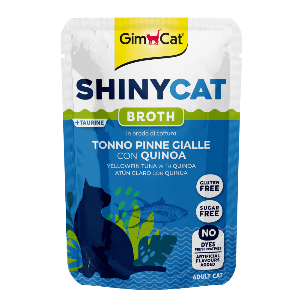 Gimcat Shinycat Ton Balıklı Ve Kinoalı Pouch 70 Gr