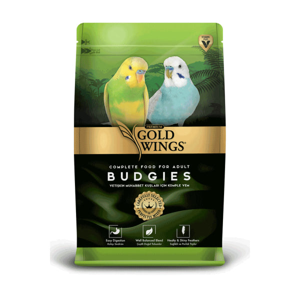 Gold Wings Premium Muhabbet Kuşu Yemi 1 Kg