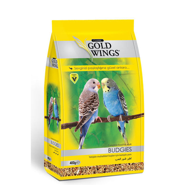 Gold Wings Classic Muhabbet Kuşu Yemi 400 Gr