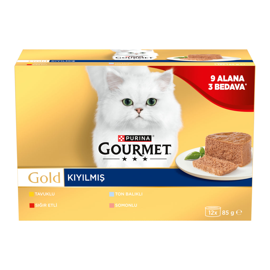 Gourmet Gold Kıyılmış Ton (9+3) 85g