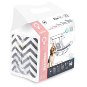 M-pets Dıapers Dişi Köpekler İçin Külot (m) 10lu