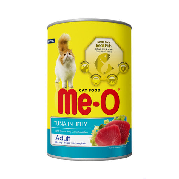 Meo Jöle İçinde Ton Balıklı Yetişkin Kedi Konserve 400 Gram