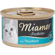 Miamor Pastete Kedi Yaş Maması Ton Balıklı 85gr