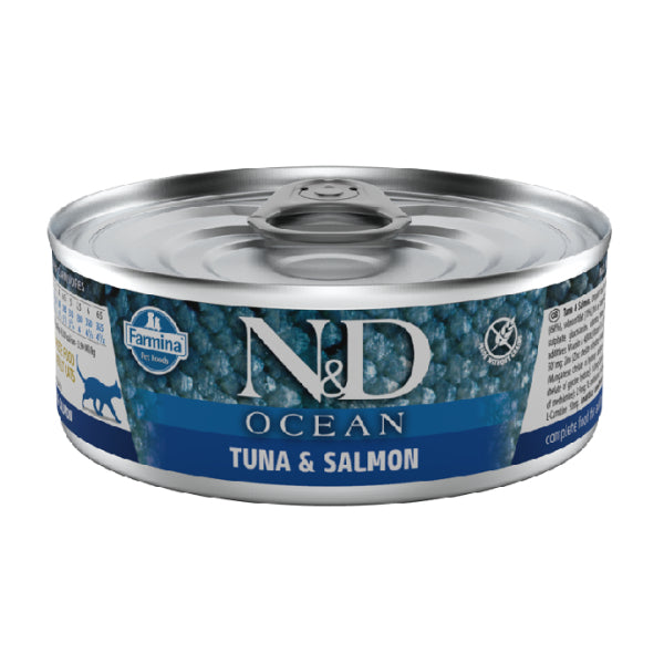 Nd Ocean & Ton & Somon Adult Kedi Konserve 70 Gr