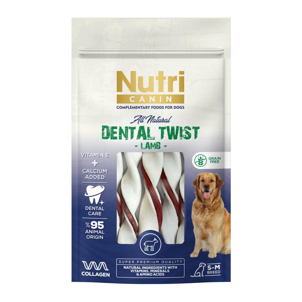 Nutrı Canın Kuzu Etli Dental Kemik 80 Gr