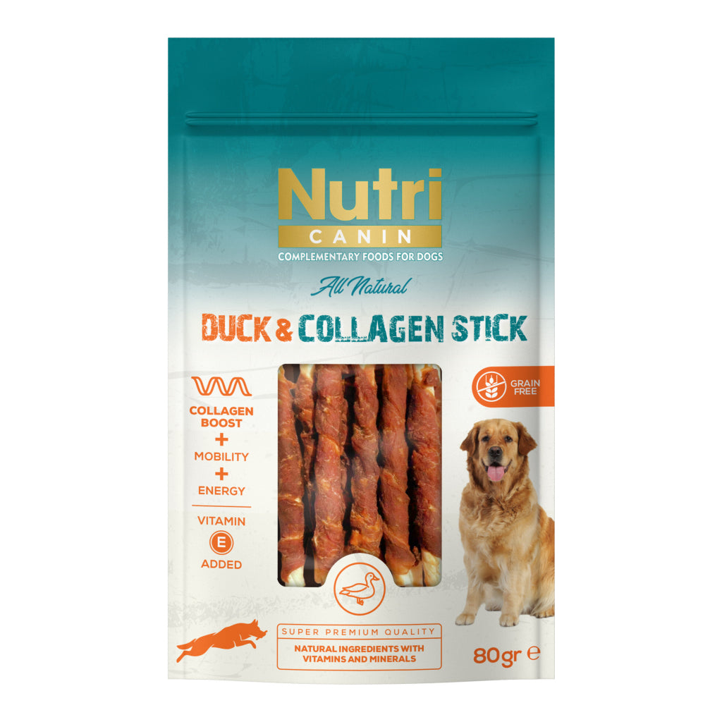 8699310420763 - Nutrı Canın Ördek Etli Kolajen Çubuk 80 Gr