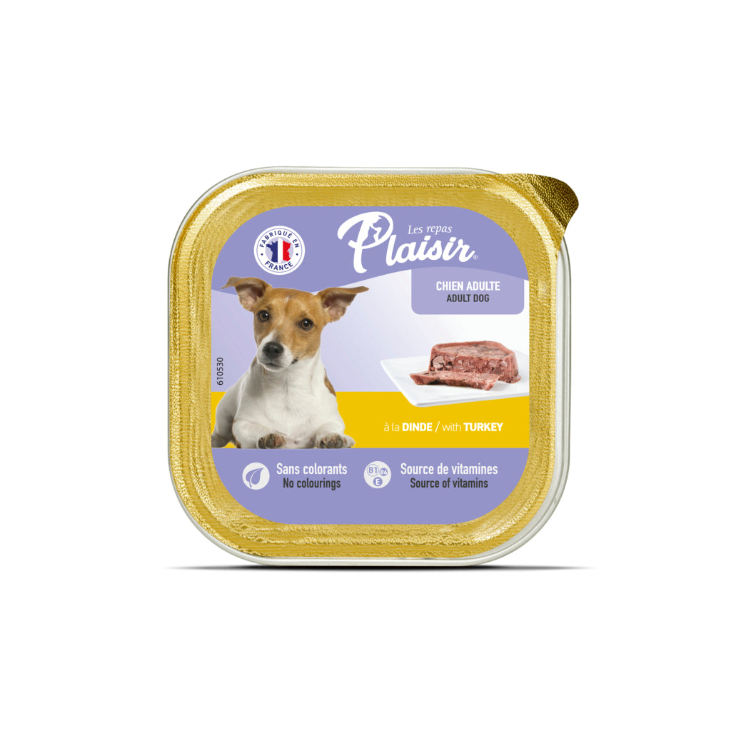 Plaisir Hindili Köpek Yaş Mama 150 Gr