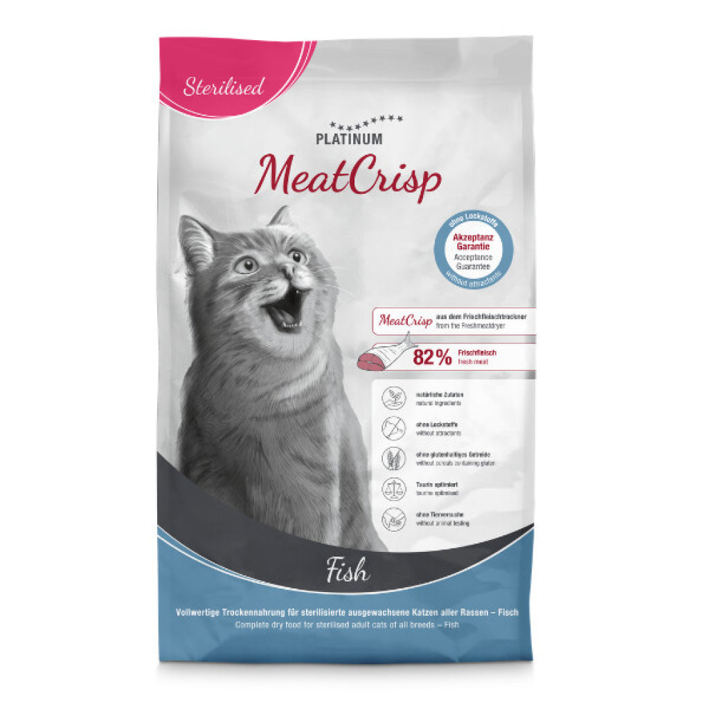 Platınum Mama Kedi Meatcrısp Balıklı Kısır 1,5kg