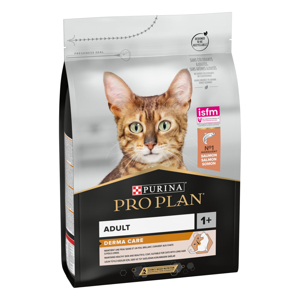 Pro Plan Derma Somonlu Yetişkin Kedi Maması 3 Kg