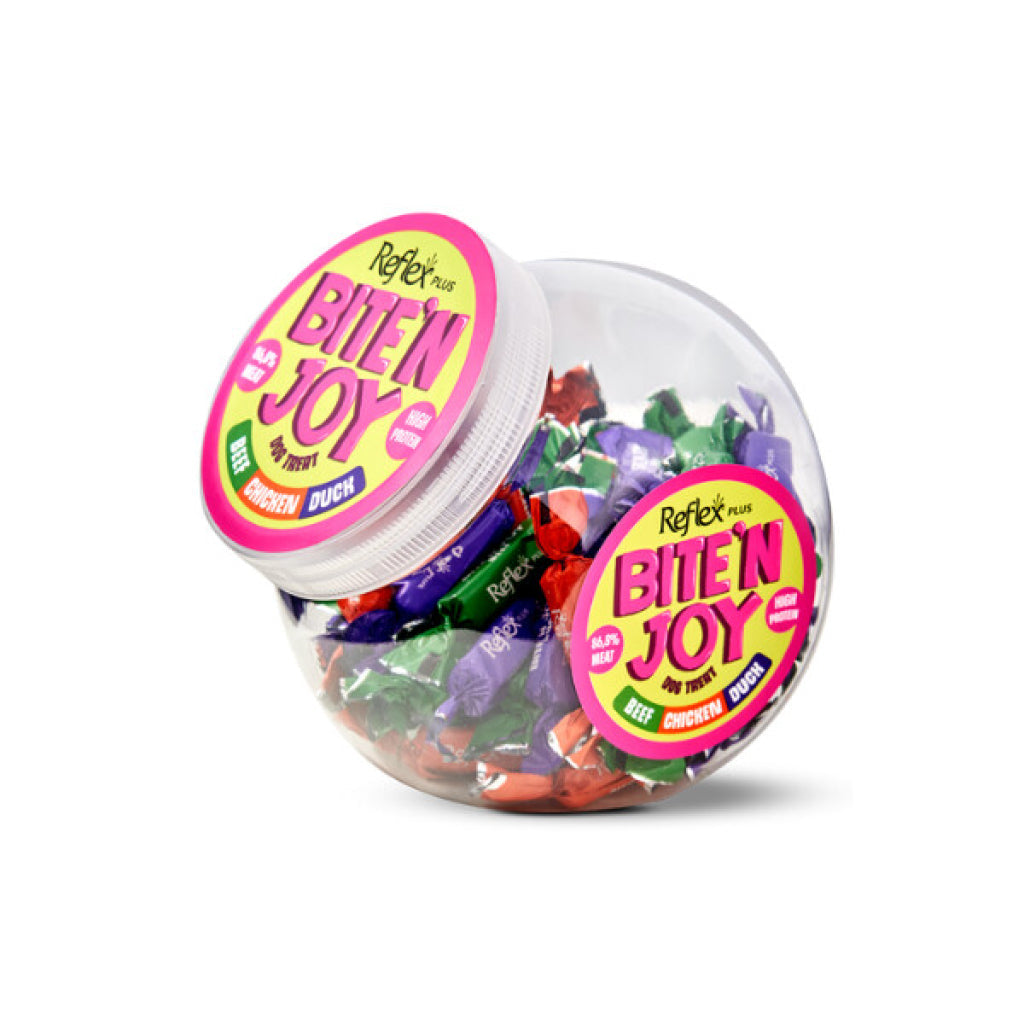 Reflex Plus Bite'n Joy Dana Etli Tavuklu Ve Ördek Etli Köpek Ödül Maması 250gr