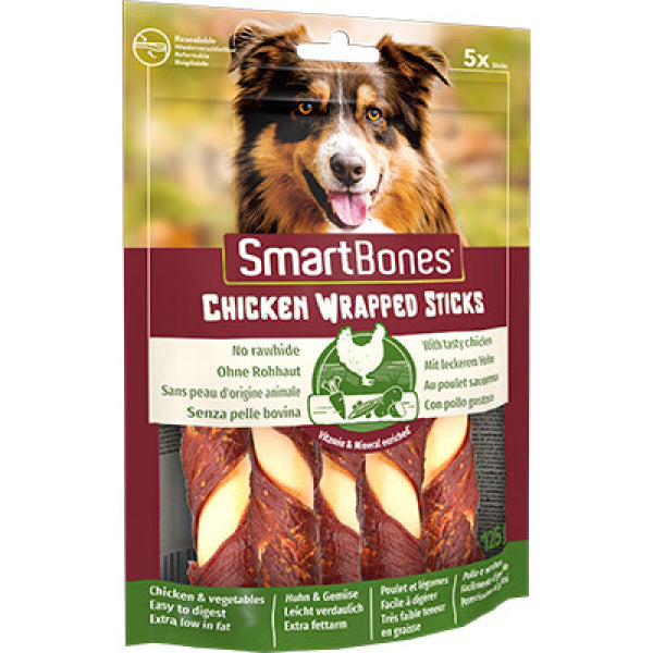 Smart Bones Tavuk Sargılı Sticks Medium Köpek Ödülü 5'li