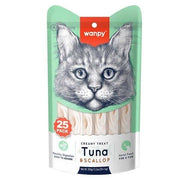 Wanpy Ton Balıklı Ve Deniz Taraklı Krema Kedi Ödülü 25x14gr