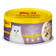 Me-o Delite Jöle İçinde Ton Balıklı Ve Tavuklu Tahılsız Yetişkin Kedi Konservesi 80gr