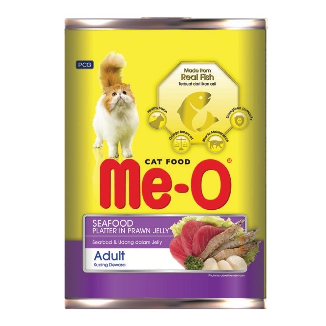 Me-o Deniz Lezzetleri Karıdes Soslu Kedi Konserve 400gr