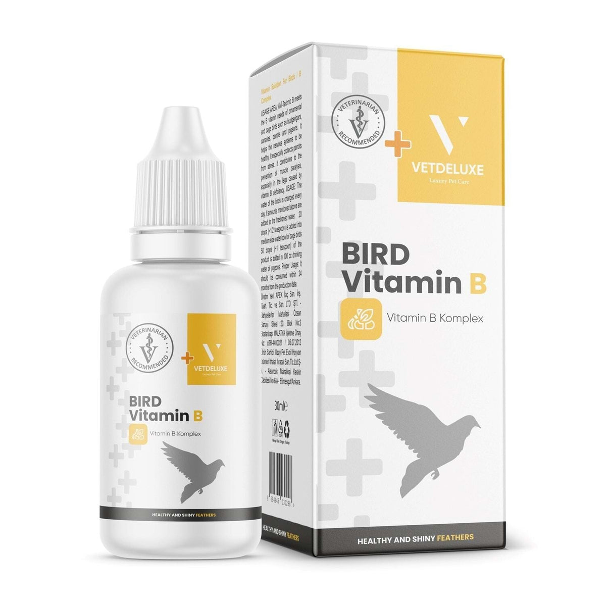 Vetdeluxe Kuş B Vitamini Tüy Döküm