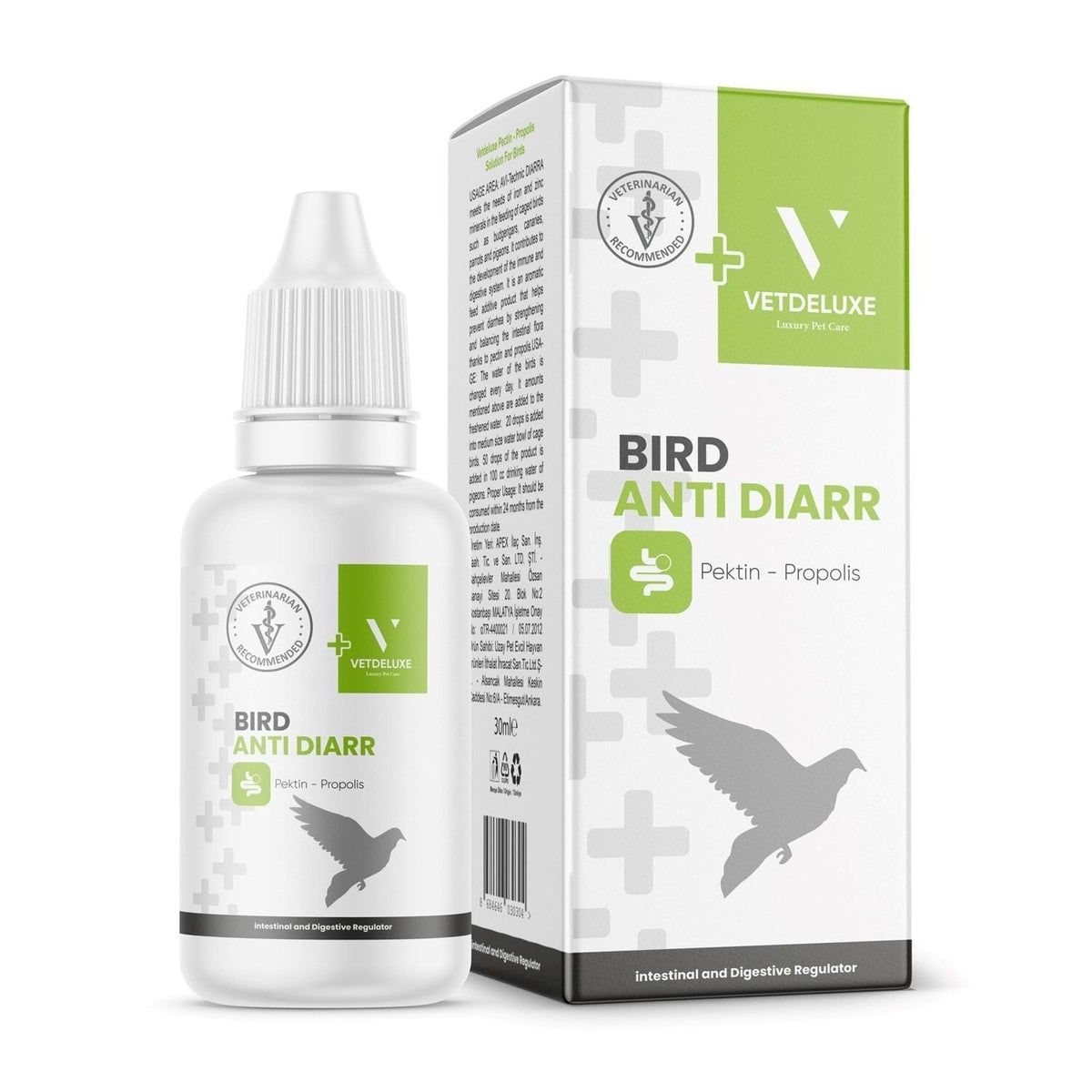 Vetdeluxe Kuş Bağırsak Florası İshal