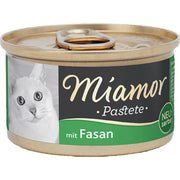 Miamor Pastete Kedi Yaş Maması Sülünlü 85 Gr.