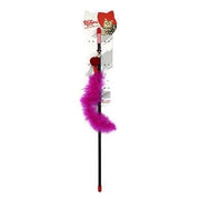 Natura Peluş Tüylü Kedi Olta Oyuncak 45 Cm