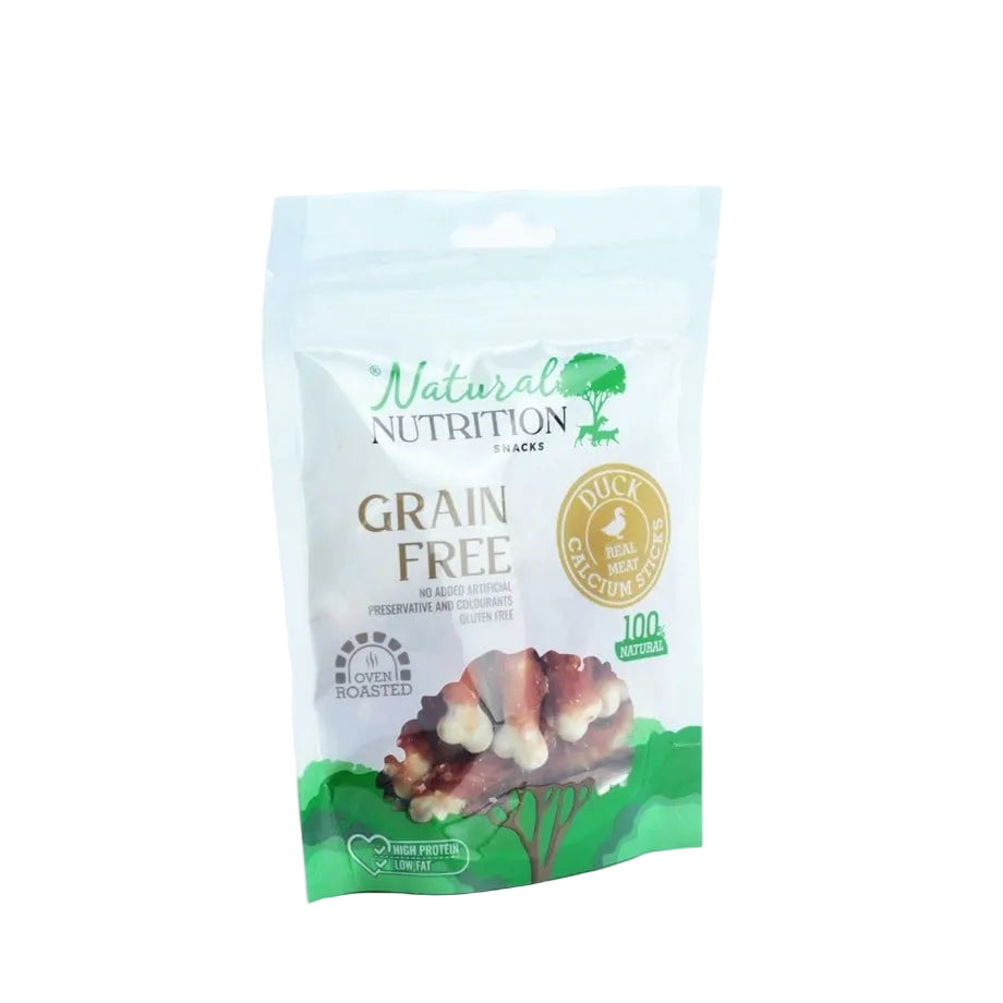 Natural Nutrition Ördek Eti Kalsiyum Kemik  Köpek Ödülü 75 Gr