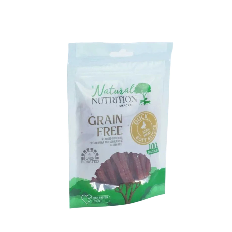 Natural Nutrition Snacks Ördek Eti Yumuşak Şerit Köpek Ödülü 75 Gr