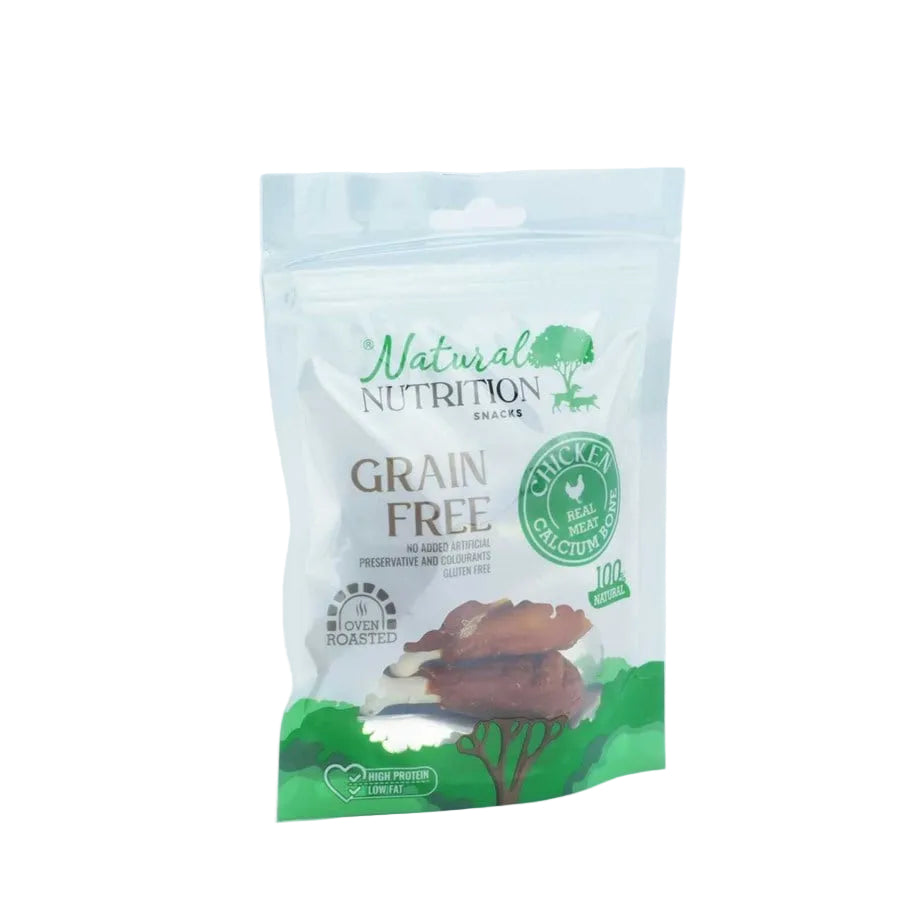 Natural Nutrition Tavuk Eti Kalsiyum Kemik Köpek Ödülü 75 Gr
