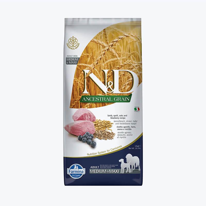 Nd Low Kuzu Etli Yaban Mersinli Köpek Maması 12 Kg