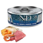 Nd Ocean & Tuna & Shrımp & Pumpkin Kitten Kedi Konserve 70 Gr