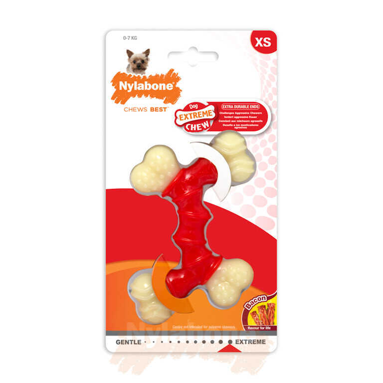 Nylabone Domuz Aromalı Çiğneme Kemiği Xs