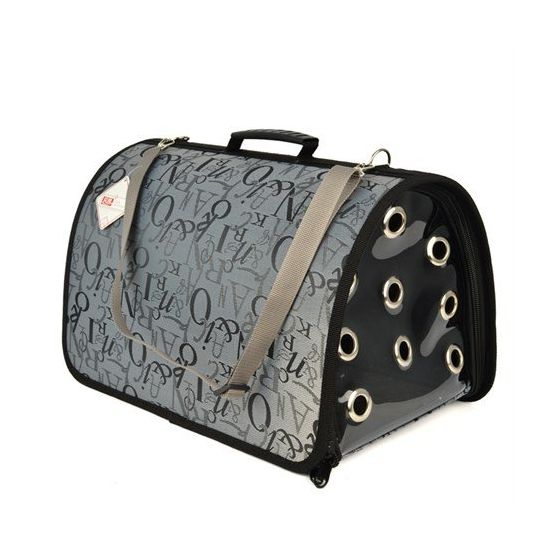 Pet Pretty Fly Bag Kapalı Çanta Gri 44x28x28 Cm