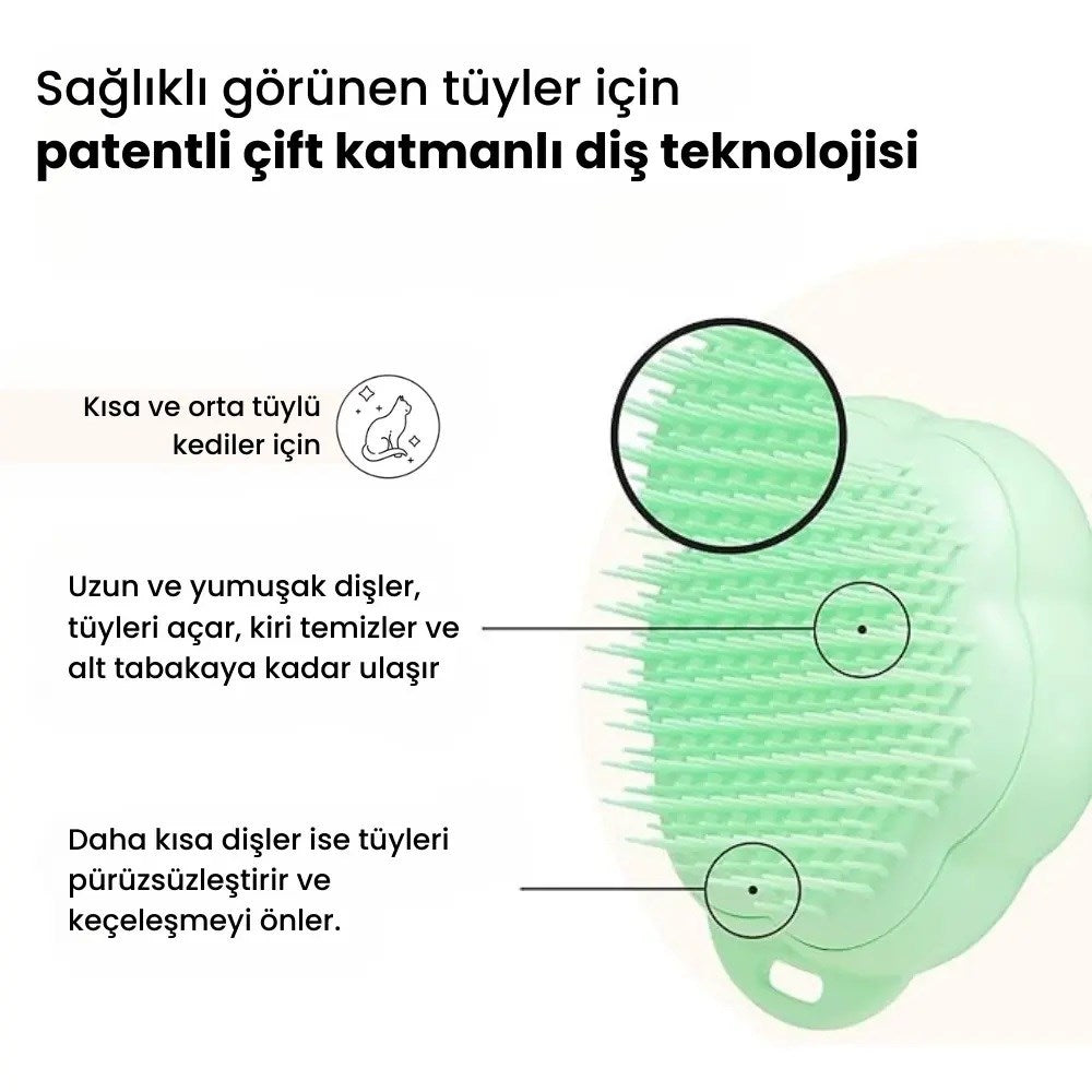 Pt Kedi Tarak/masaj-yeşil