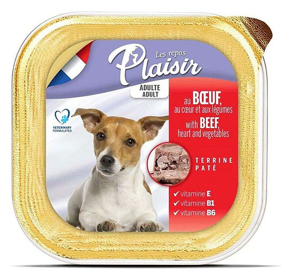 Plaisir Yavru Köpek Yaş Mama 150 Gr