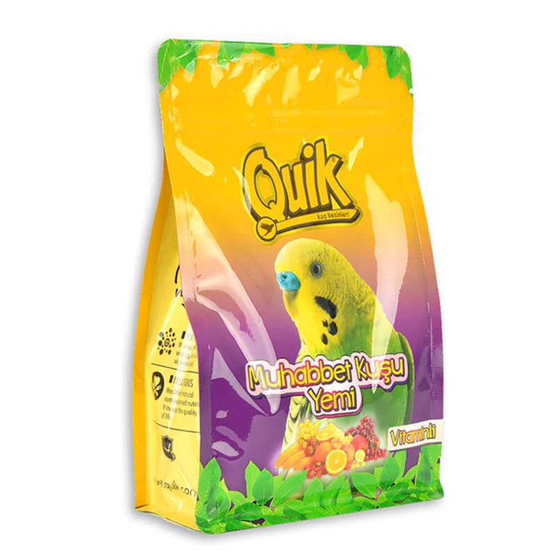 Quik Muhabbet Kuşu Yemi Meyveli 400 Gr