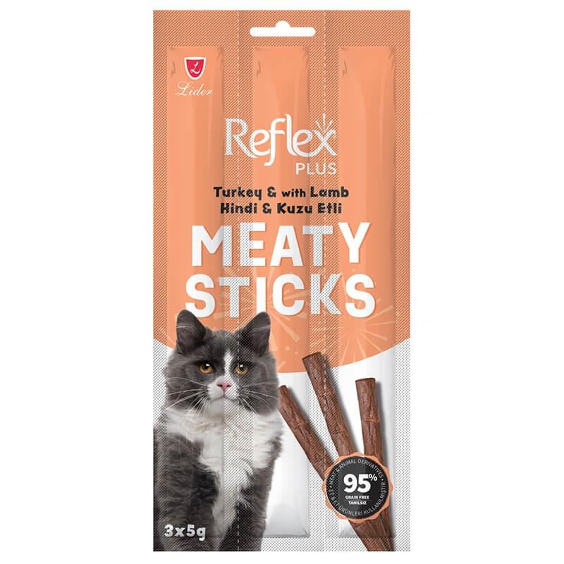 Reflex Stick Hindi Kuzulu Kedi Ödül Çubukları 3x5 Gram