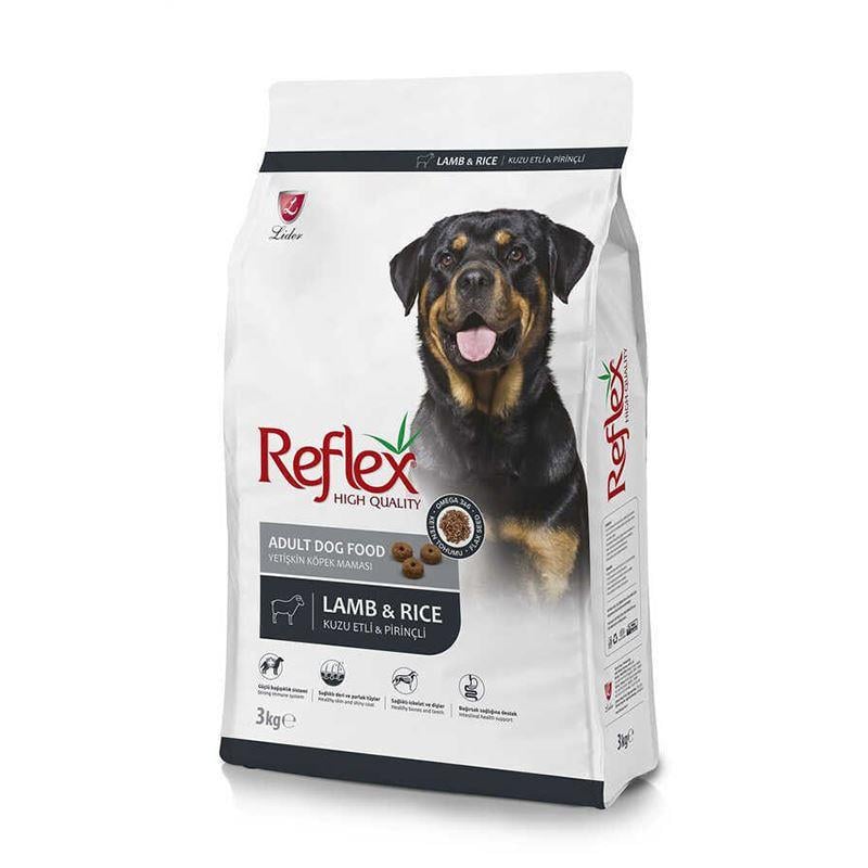 Reflex Kuzulu Pirinçli Yetişkin Köpek Maması 3 Kg