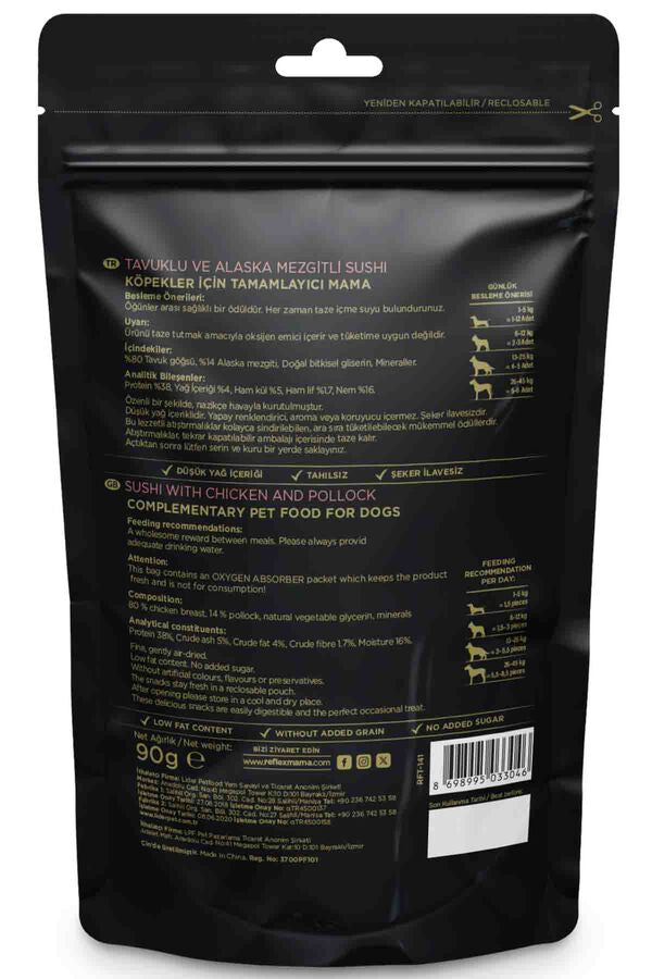 Reflex Tavuklu Ve Balıklı Köpek Ödül Maması 90 Gr