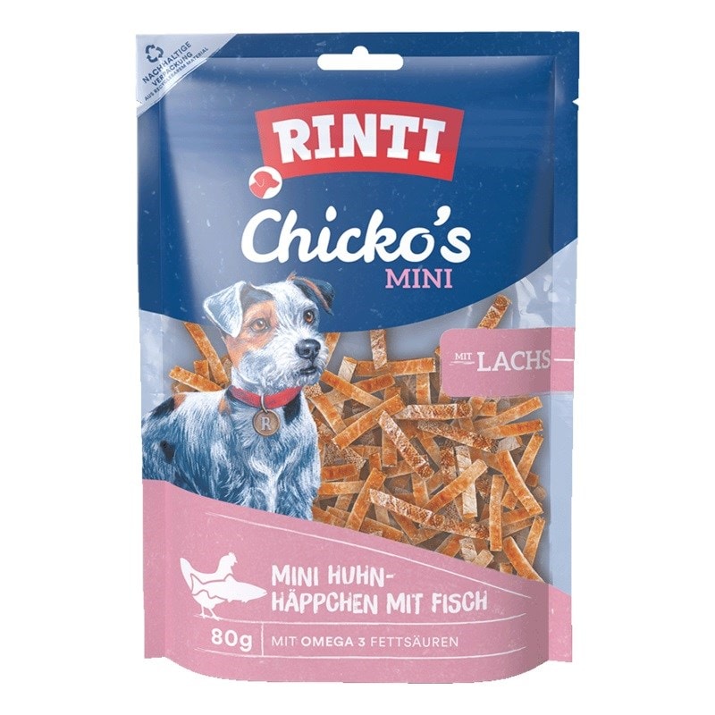 Rıntı Chıcko´s Mını Tavuk Ve Somonlu Köpek Ödülü 80gr