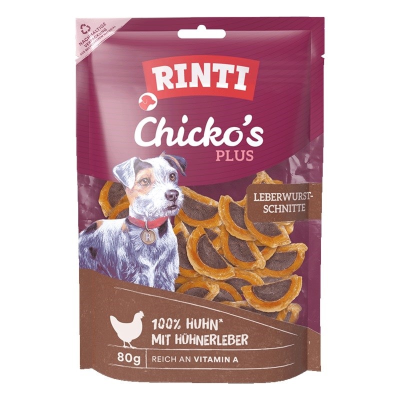 Rıntı Chıcko´s Plus Ciğerli Et Dilimleri 80g