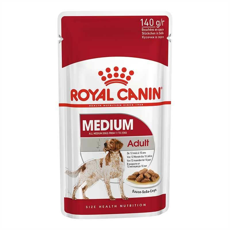 Royal Canin Medium Adult Yetişkin Köpek Yaş Maması 140gr